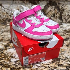 Nike Kids' Sneakers in Pink and White